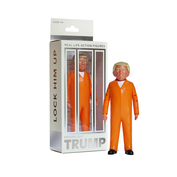 Figurine solaire Donald Trump