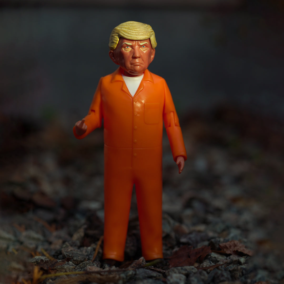 Prison Suit Trump Action Figure