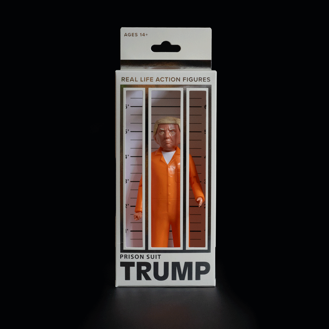 Prison Suit Trump Action Figure